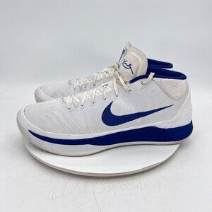 Nike Kobe AD Mid Kentucky PE Men Size 14.5 942521-109 White Blue Basketball Shoe